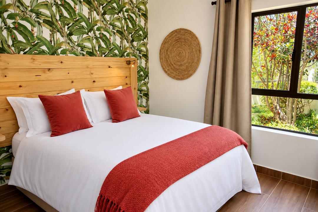 Executive room looking out to the garden
